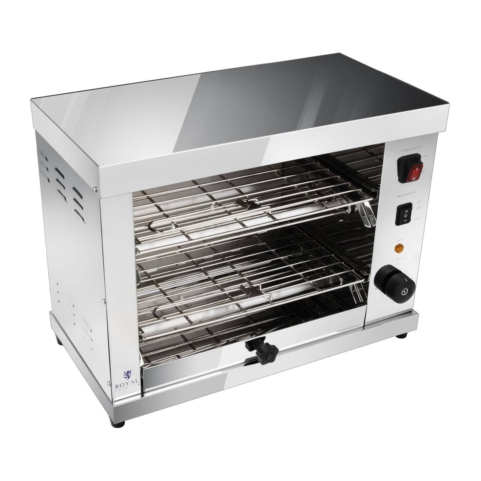 Podwójny toster opiekacz salamander 3250W (5)
