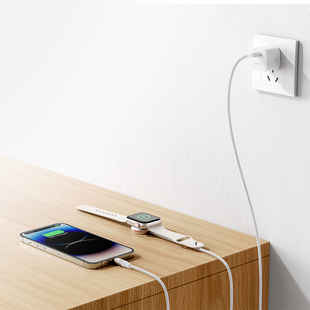 2w1 Kabel Lightning do iPhone i ładowarka indukcyjna do Apple Watch USB-C 1.5m biały (10)