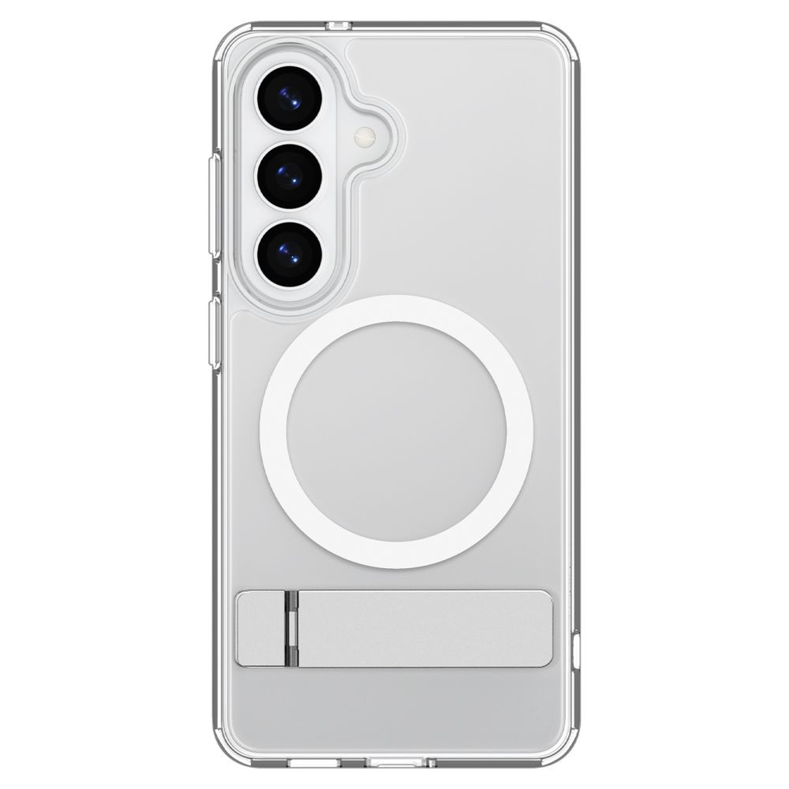 Etui pokrowiec na Samsung Galaxy S26+ Ultra Hybrid S Mag MagSafe - przezroczysto biały (4)
