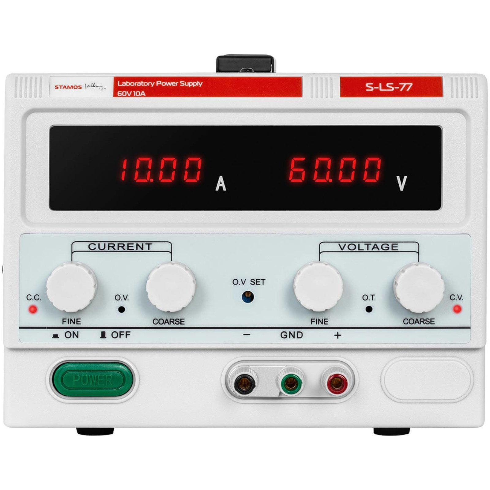 Zasilacz laboratoryjny impulsowy S-LS-77 0-60V 0-10A DC (3)