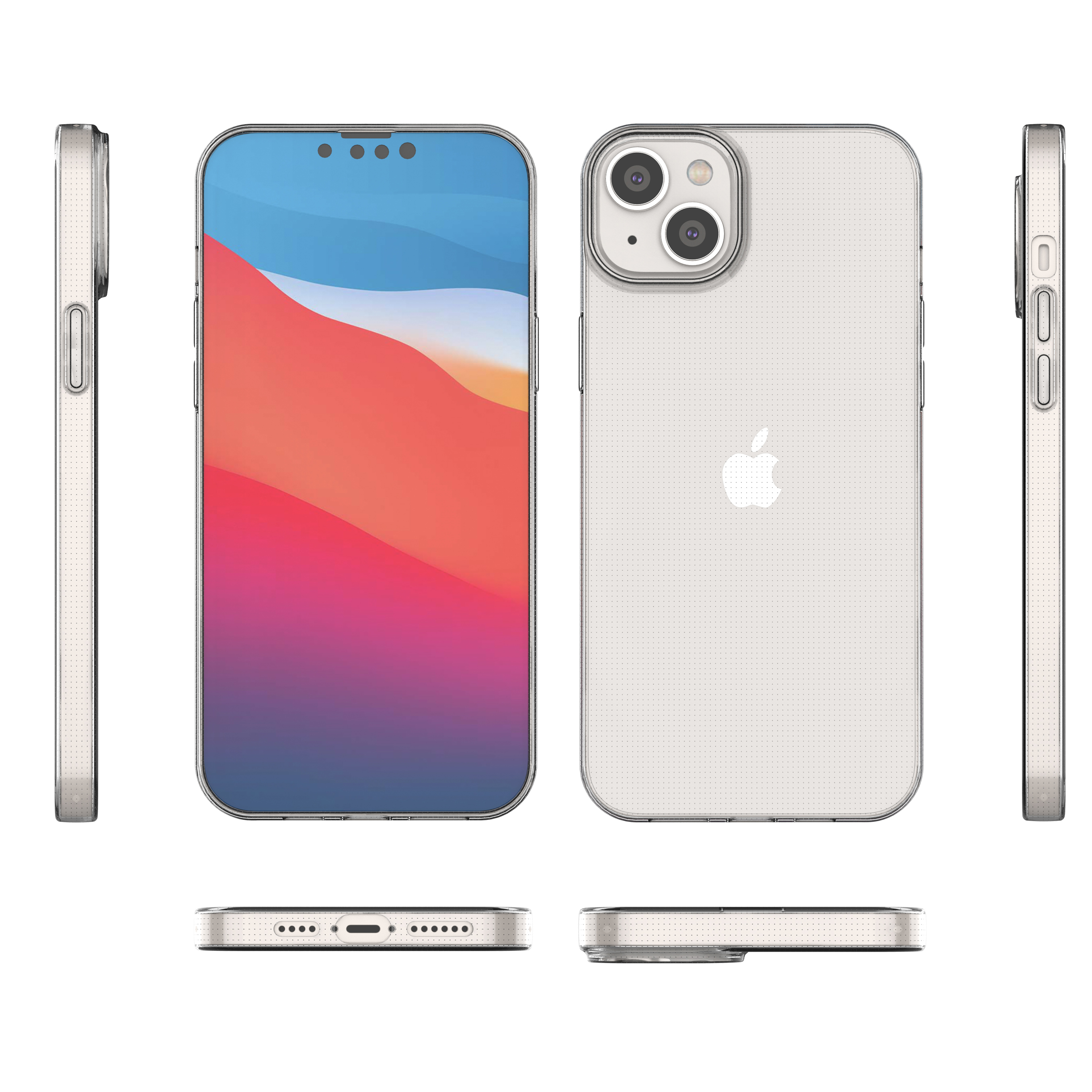 Żelowy pokrowiec etui do iPhone 14 Plus Ultra Clear 0.5mm - przezroczysty (3)