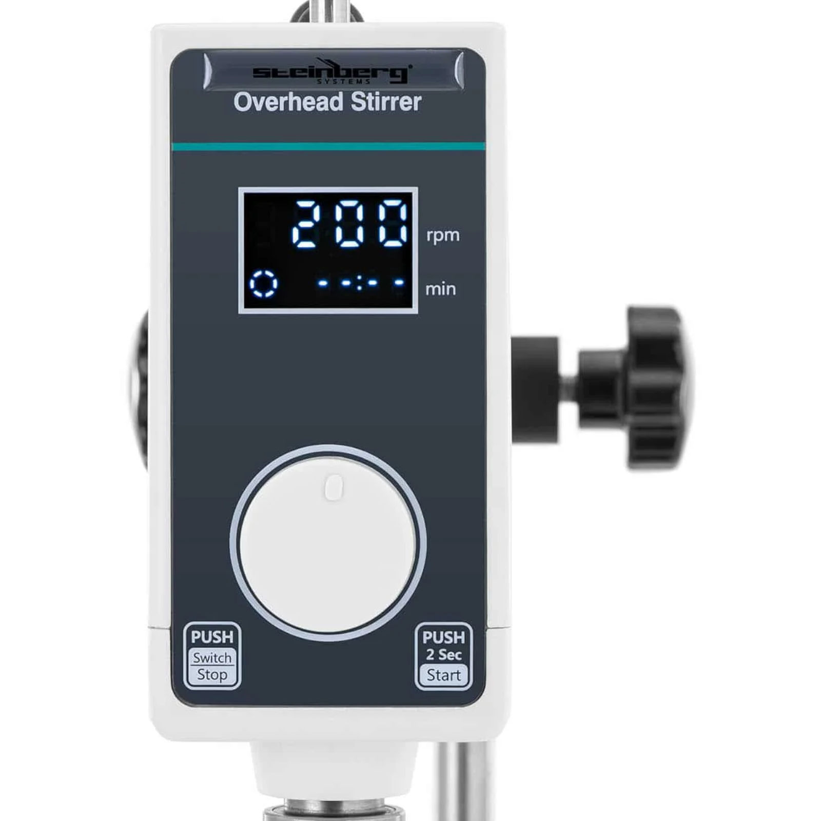 Mieszadło mechaniczne laboratoryjne timer 20 l 50-1200 obr./min (3)