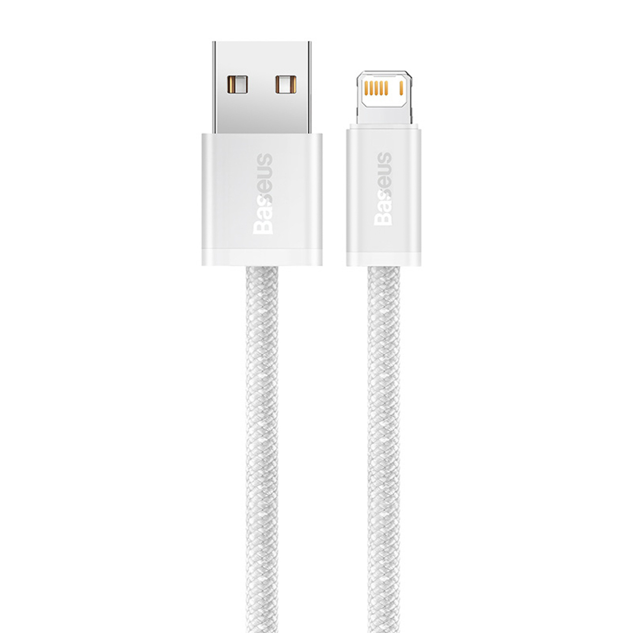 Kabel przewód USB-A - iPhone Lightning Dynamic Series 2.4A 2m - biały (3)