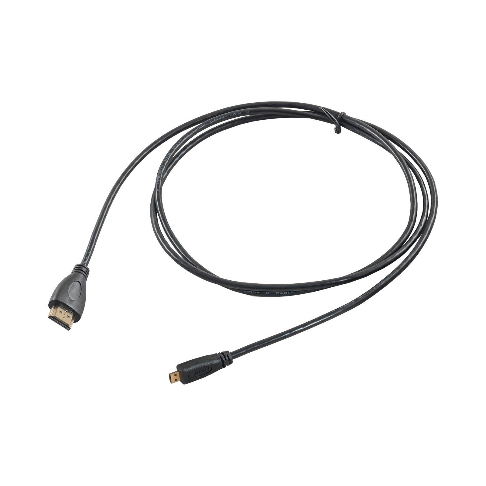 Kabel HDMI 1.4 Akyga AK-HD-15R HDMI - microHDMI 1,5m (1)