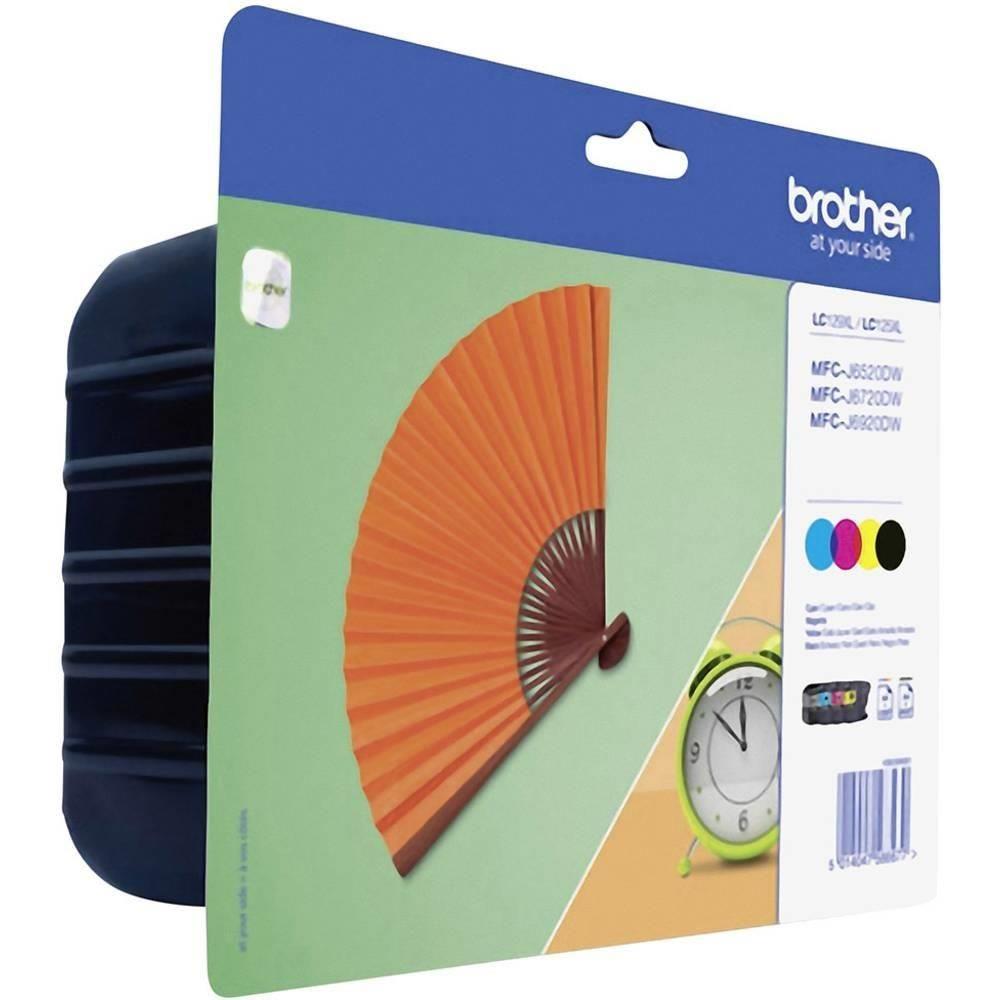 Zestaw tuszy Brother LC129XLVALBP CMYK XL (1)