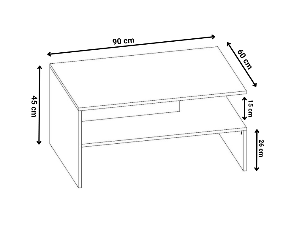Ława Boston - Kolor: Biały