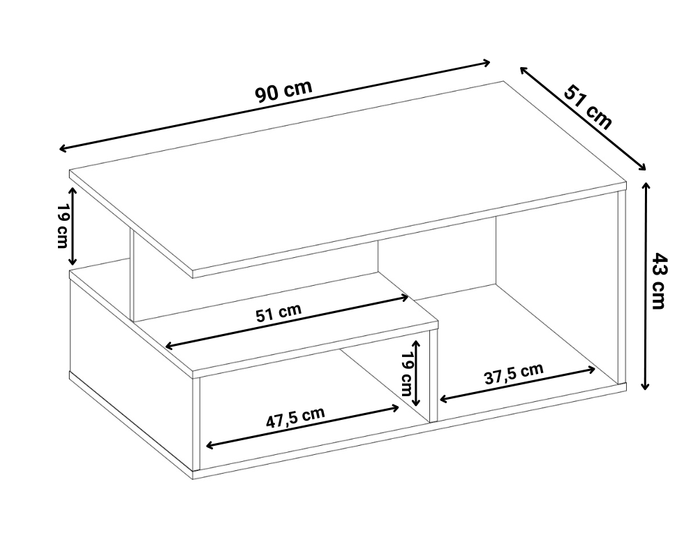 Ława Prima - Kolor: Artisan