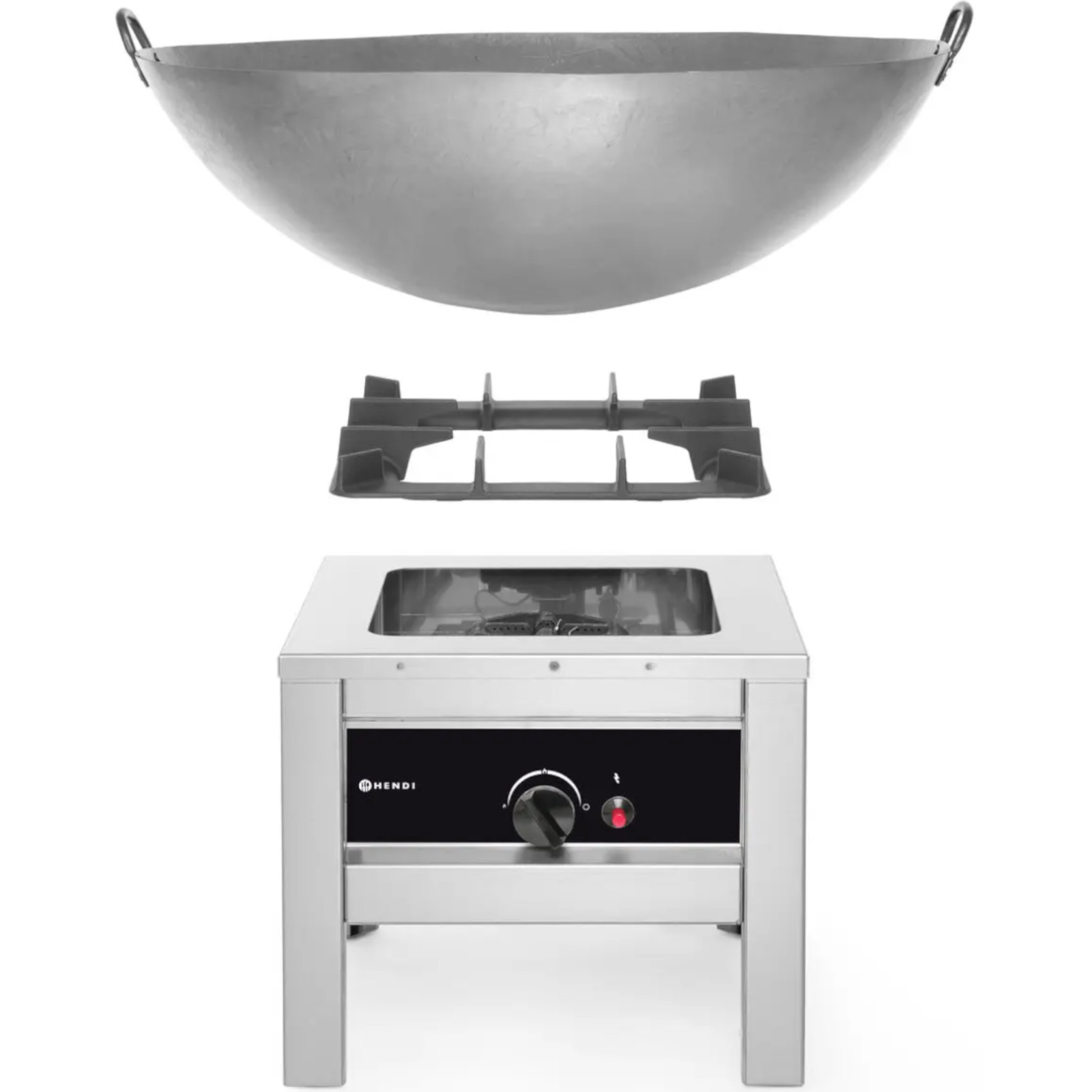 Taboret gazowy 1 palnik Profi Line - Hendi 147108 (3)