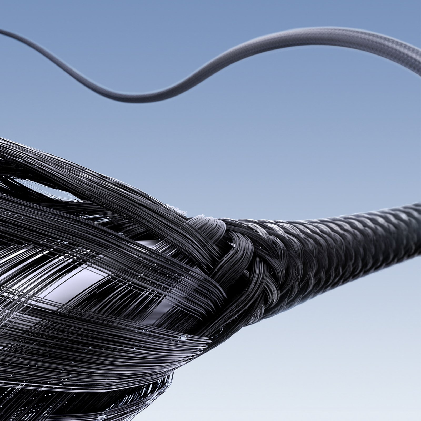 Kabel przewód USB-A - iPhone Lightning Flash Series 3A 1m - czarny (5)