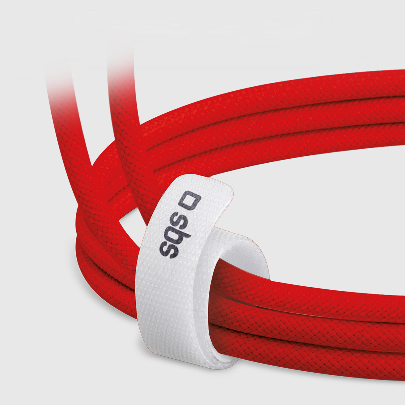 Kabel przewód w oplocie USB-C 60 W 1.5m - czerwony (8)
