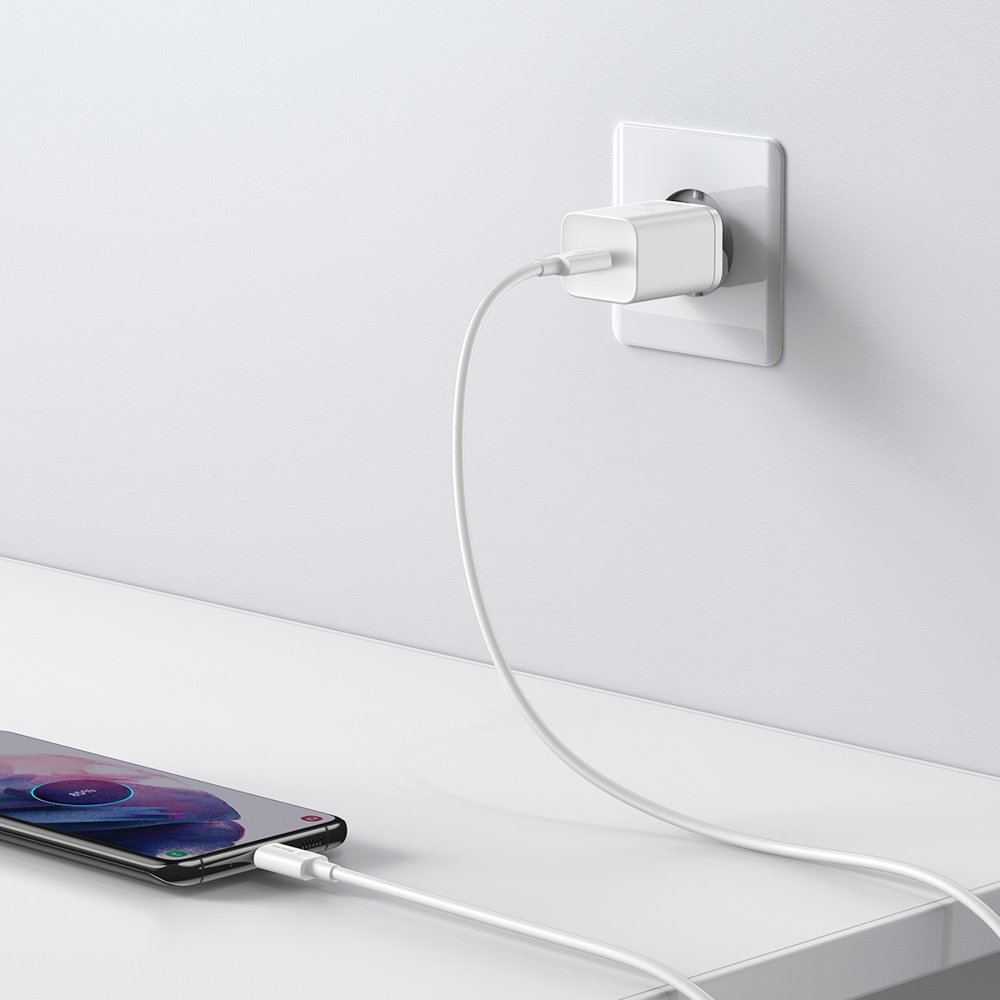 Super szybka ładowarka USB-C 25W Power Delivery Quick Charge - biały (10)