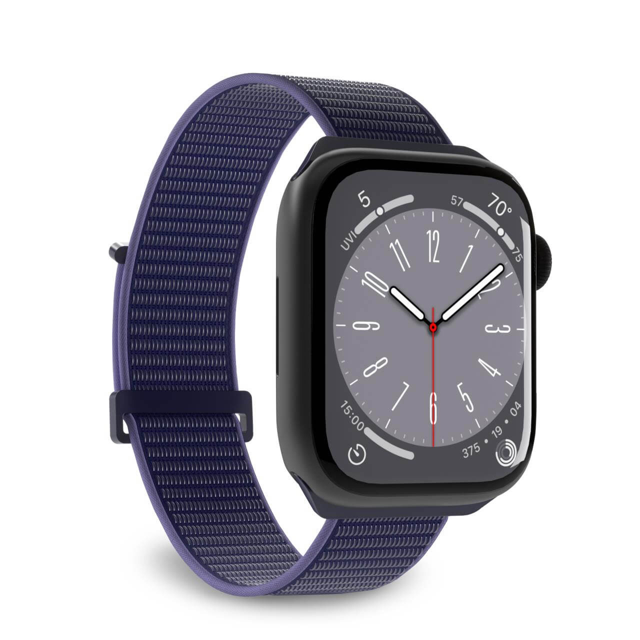 Pasek nylonowy do zegarka Apple Watch 42 44 45 49 mm Sport - niebieski