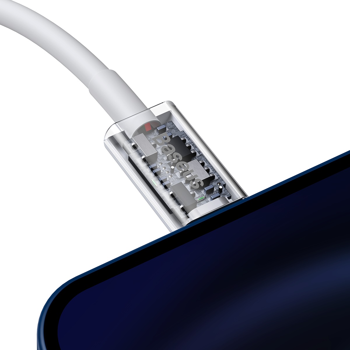 Kabel przewód Superior Series USB-C / Lightning PD 20W 2m - biały (6)