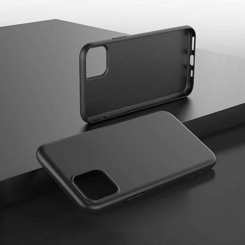 Żelowe elastyczne etui do iPhone 15 Pro Max Soft Case czarne (3)