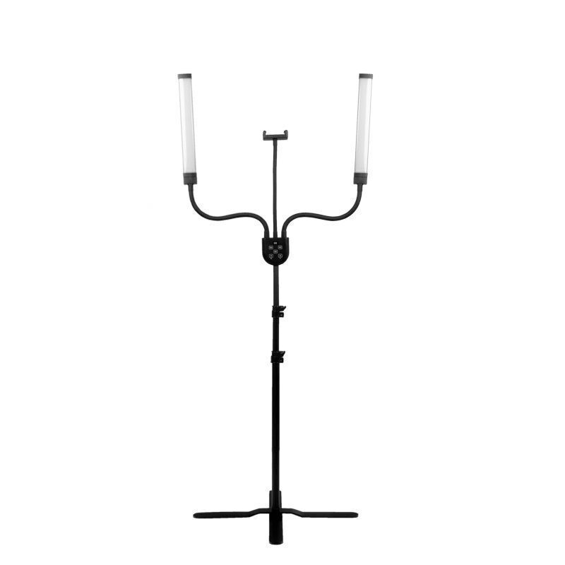 LAMPA LED DO RZĘS I MAKIJAŻU POLLUKS IV TYP MSP-MJ-02 BLACK EDITION Z PILOTEM