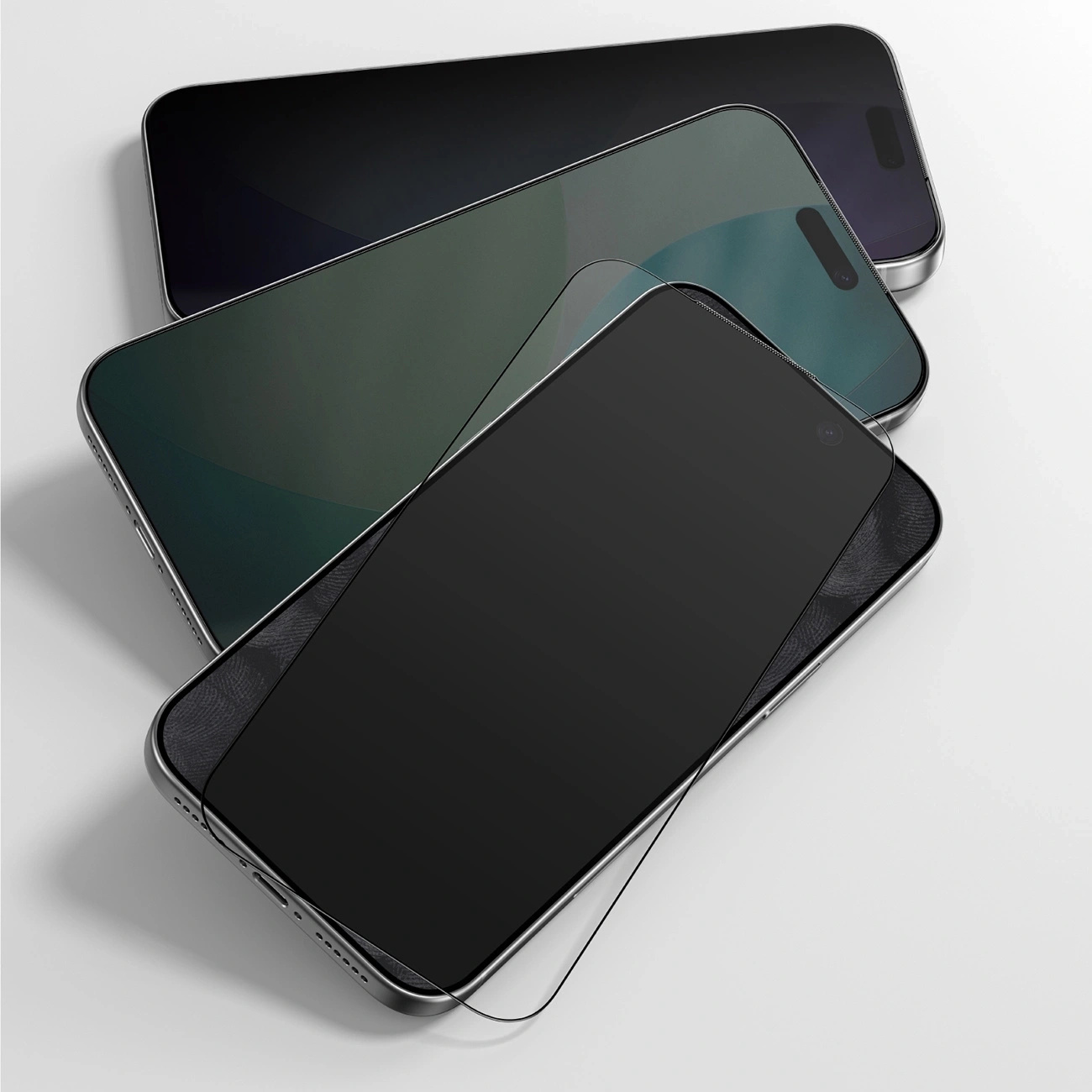 Szkło hartowane na iPhone 17 Pro Titan Vision 7 (9)