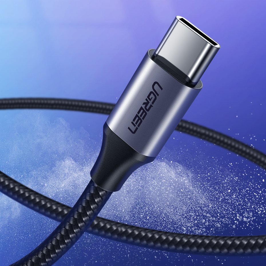 Kabel przewód USB - USB-C QC 3.0 3A 1m szary (7)