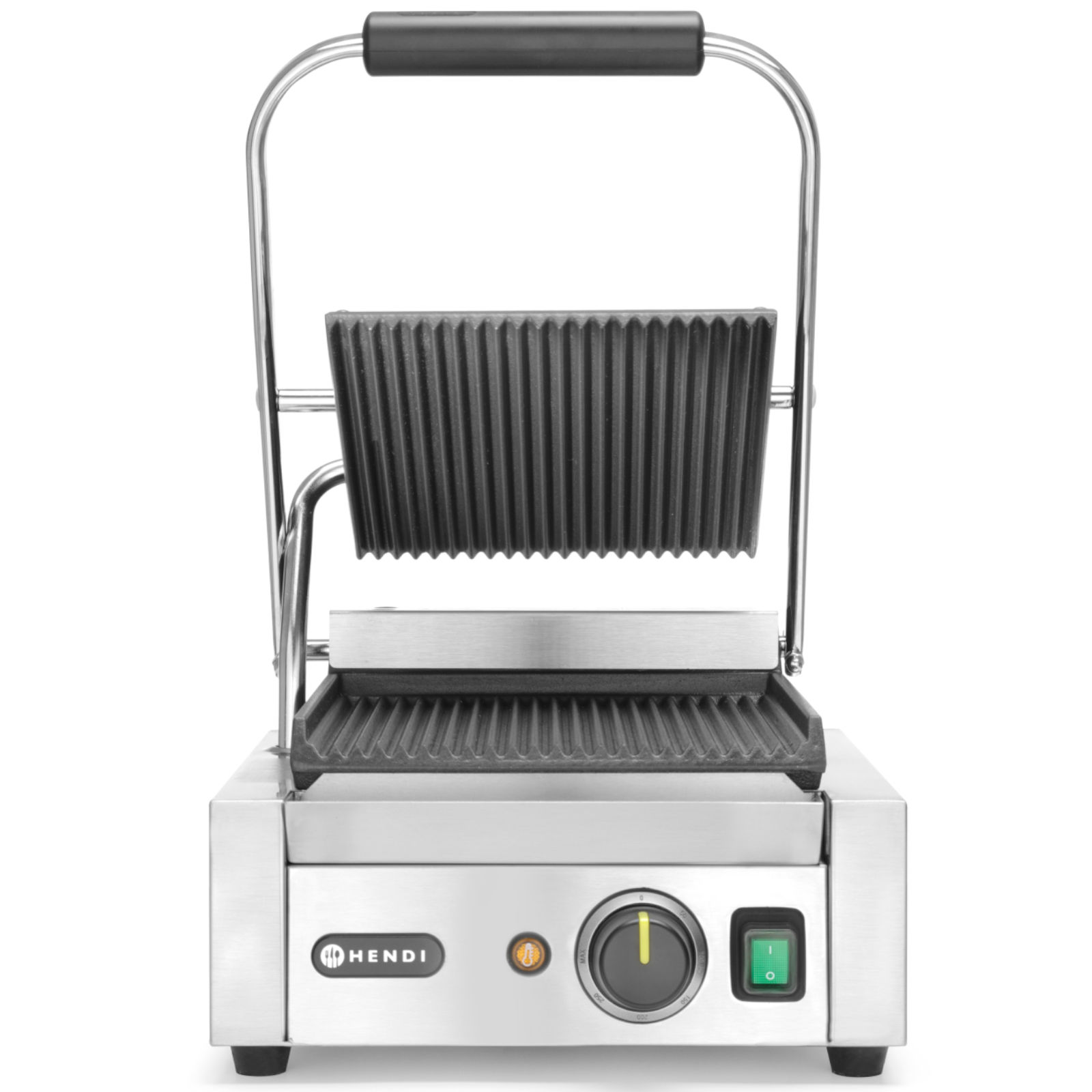 Kontakt grill kontaktowy ryflowany pojedynczy 1800W - Hendi 263501 (4)