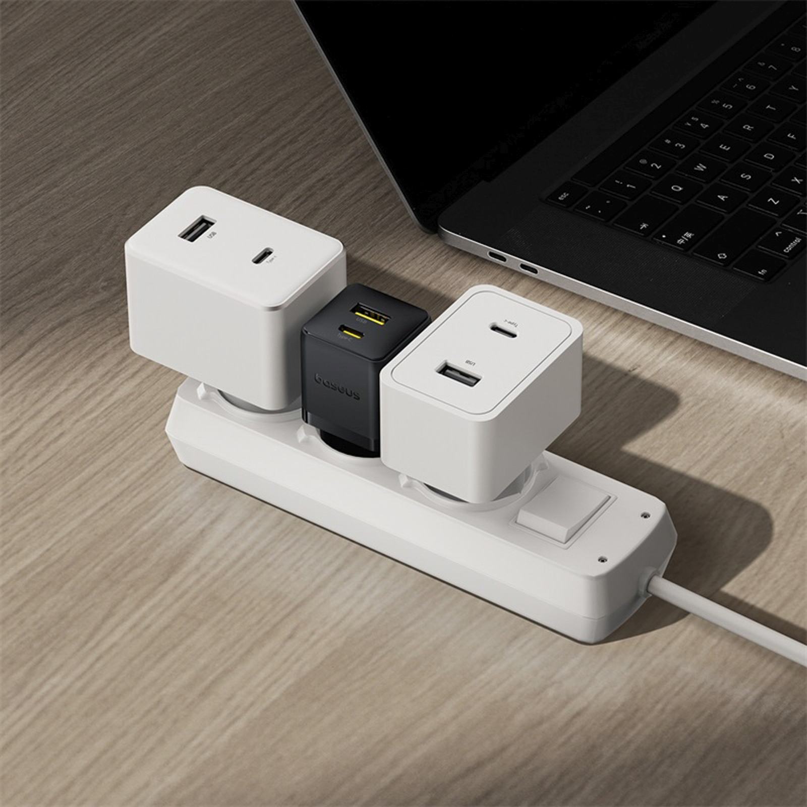 Ładowarka sieciowa Palm 30W USB-C USB-A - czarna (9)