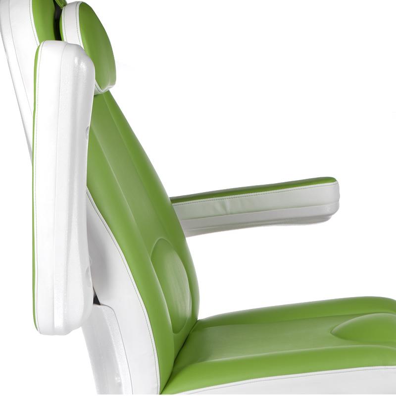 Elektryczny fotel kosmetyczny Mazaro BR-6672 Zielo (6)