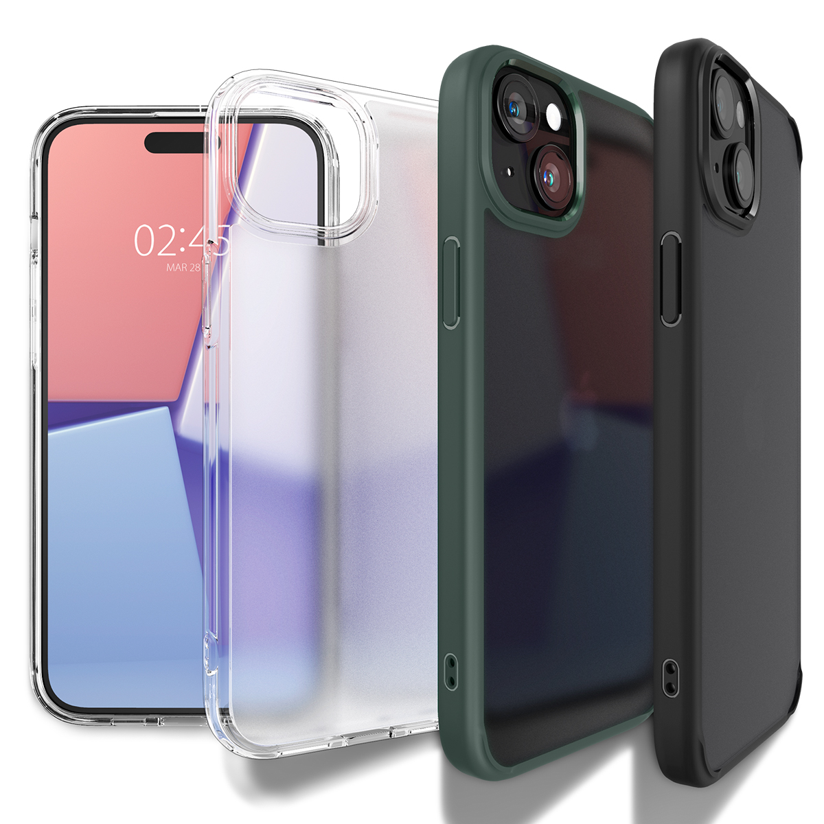 Etui Ultra Hybrid na iPhone 15 Plus beżowe (8)
