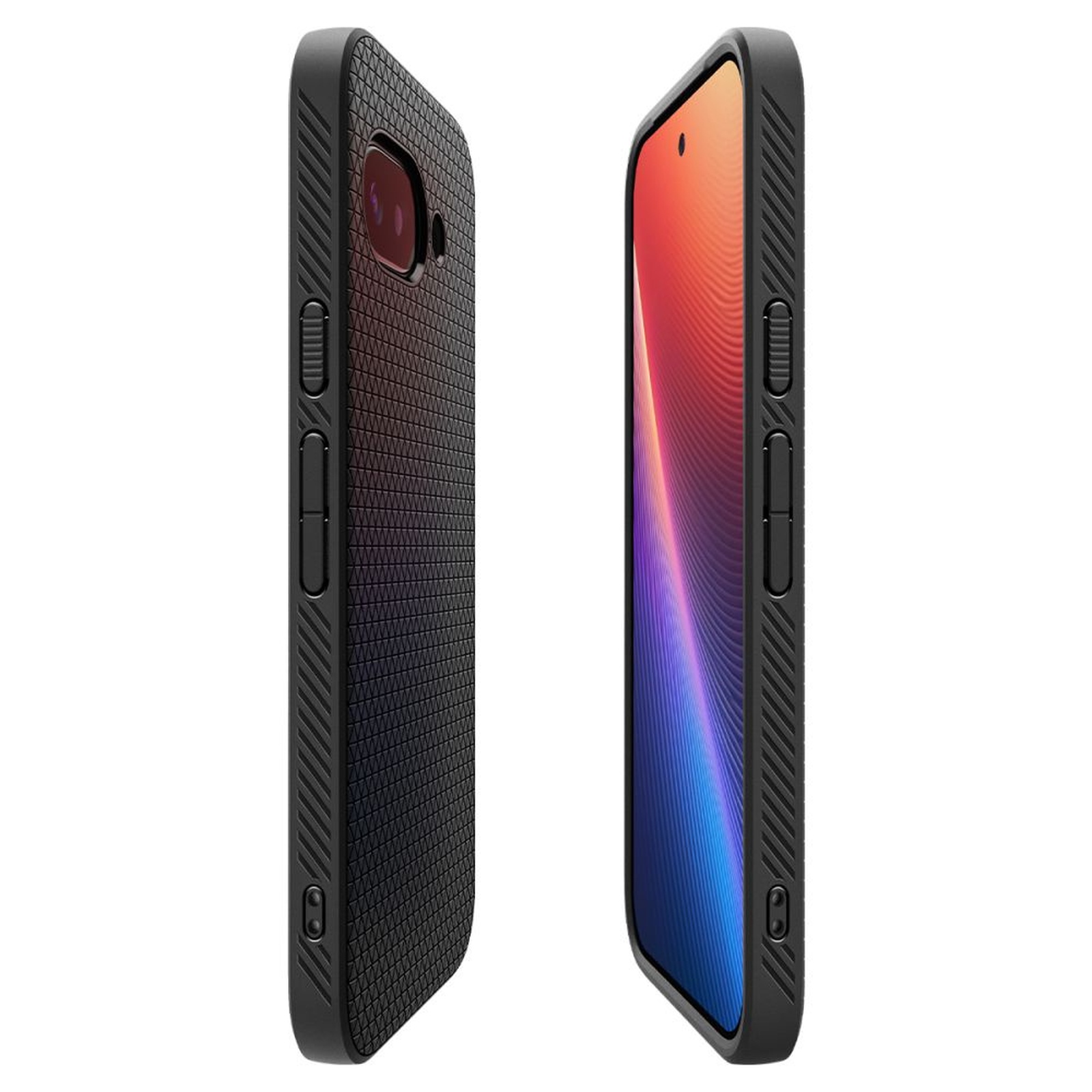 Etui pokrowiec na Google Pixel 9A Liquid Air - czarny mat (7)