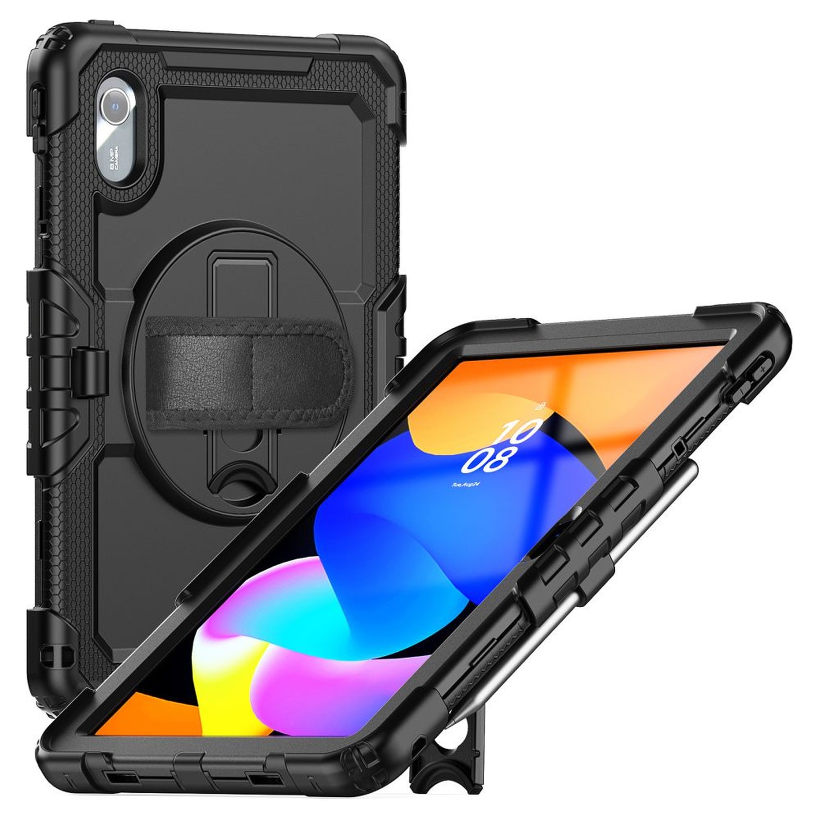Etui pokrowiec na Lenovo Idea Tab 11.0 TB-336 Solid - czarny (4)