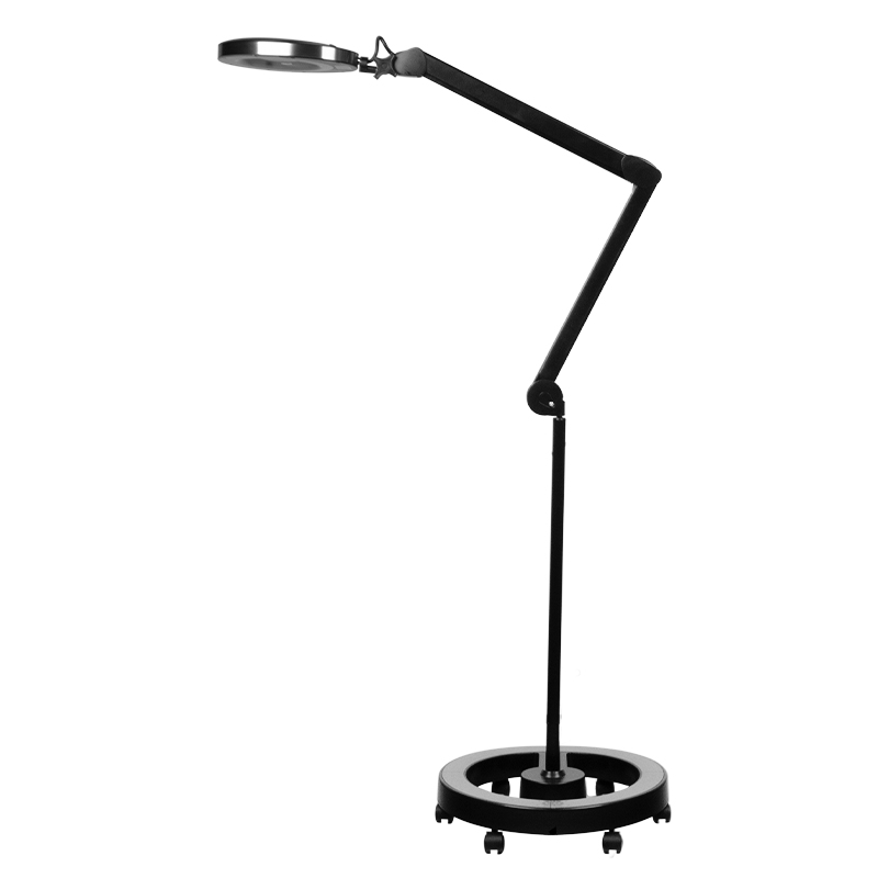LAMPA LUPA ELEGANTE 6025 60 LED SMD 5D BLACK ZE STATYWEM (3)