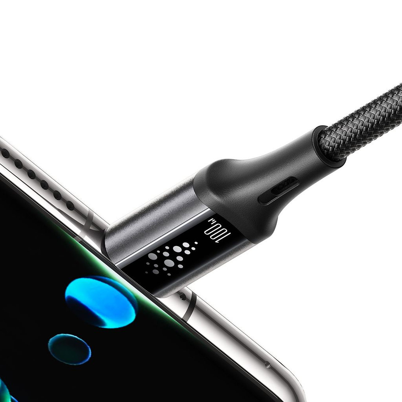 Kabel przewód USB-C S-A60 StarTalk 100W 1.2m - czarny (5)