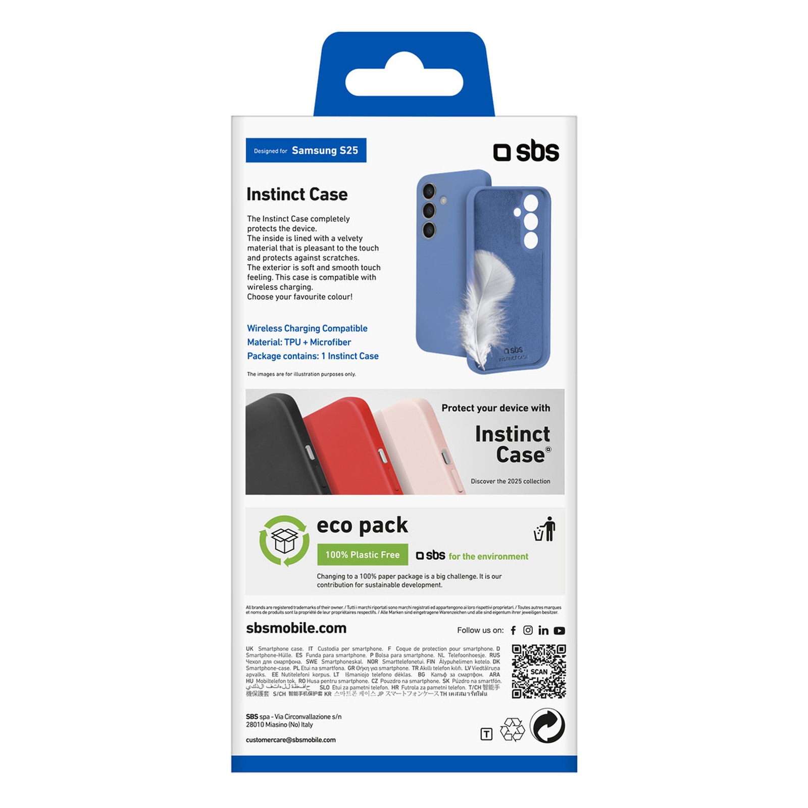 Etui pokrowiec na Samsung Galaxy S25 Instinct - niebieski (4)