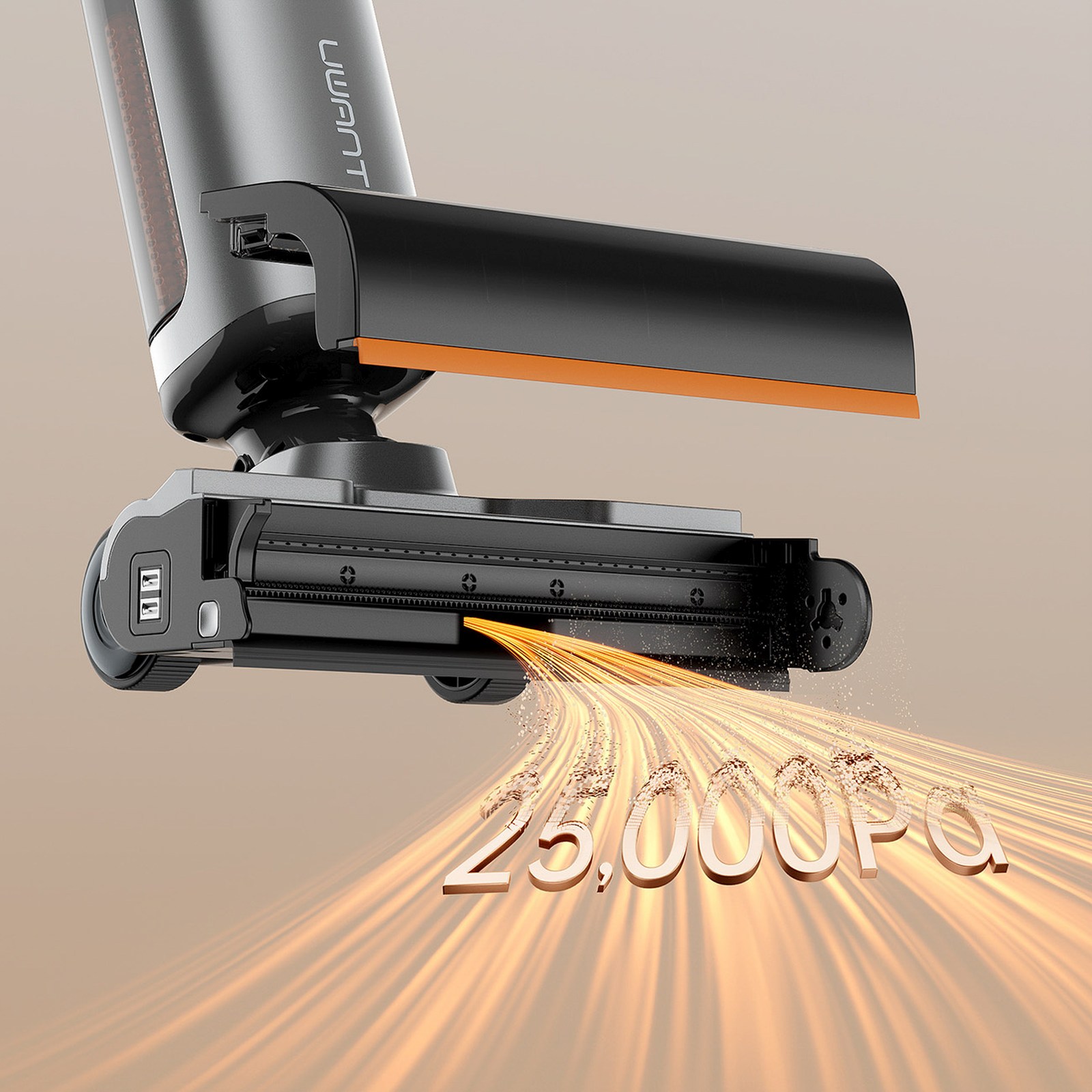 Odkurzacz pionowy z funkcją mopowania i stacją ładowania UWANT D800 Wet Dry 300W - szary (10)