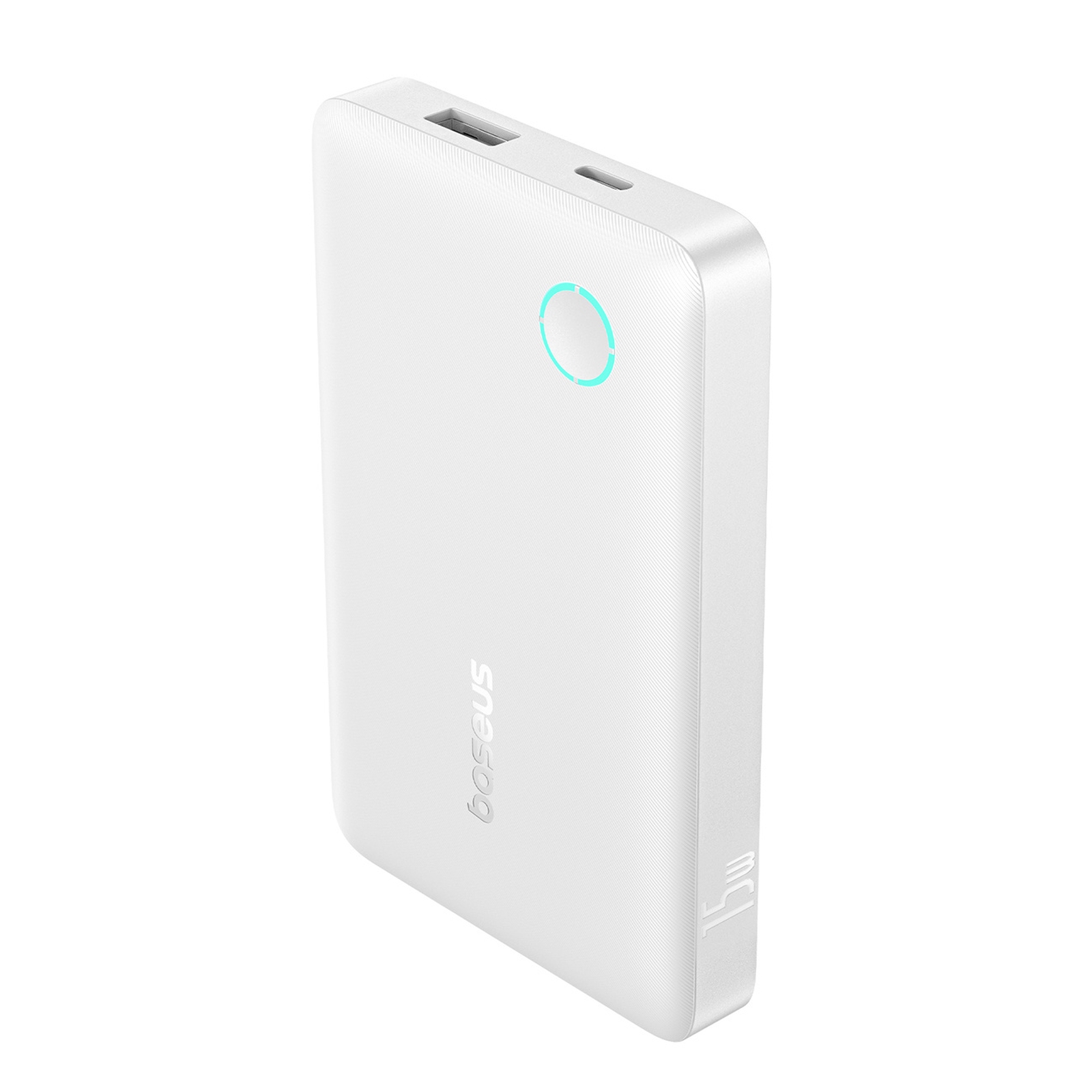 Powerbank 10000mAh 15W EnerFill FP11 z kablem USB-C 30cm - biały (3)