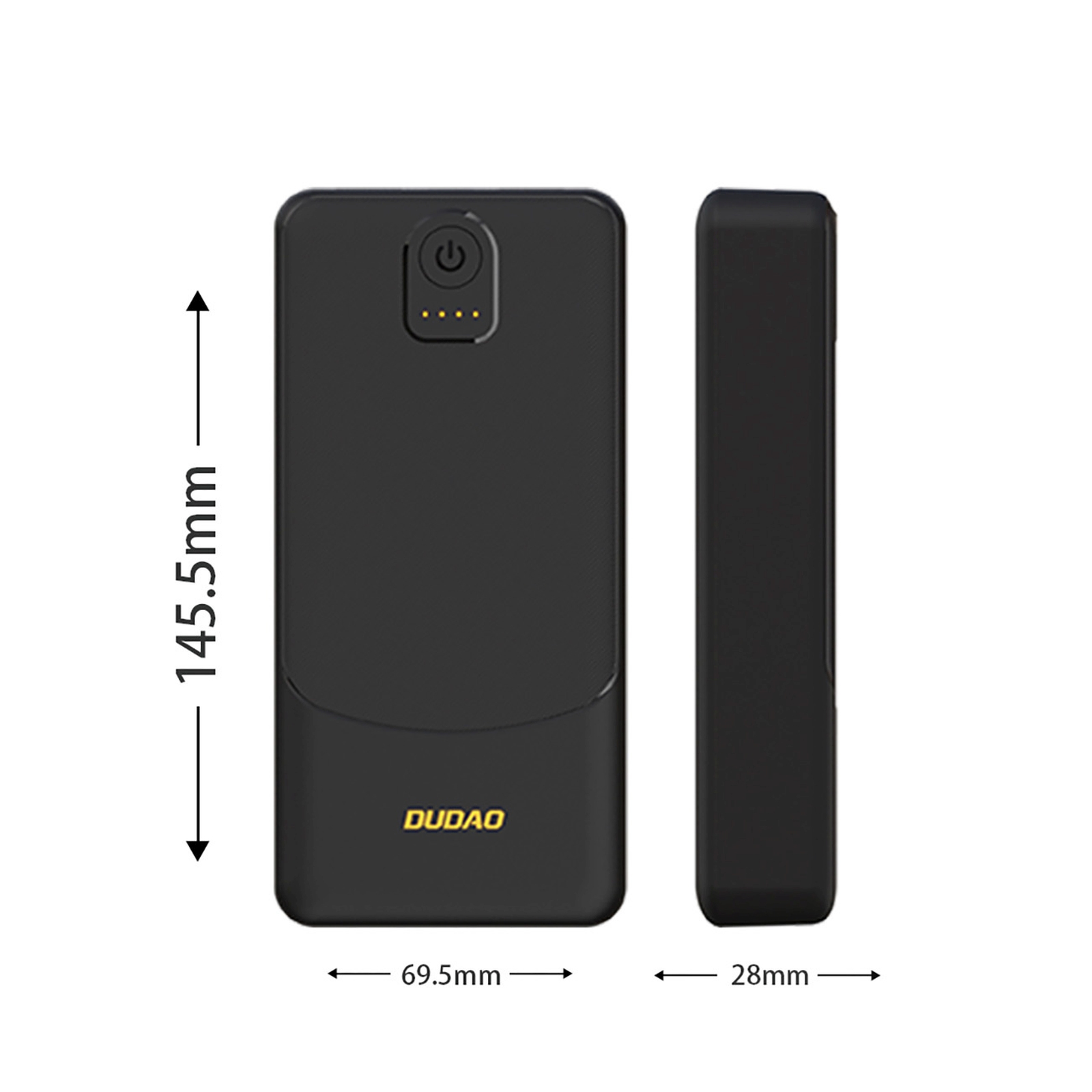Powerbank 20000mAh USB-A K10Pro 2.4A - czarny (4)