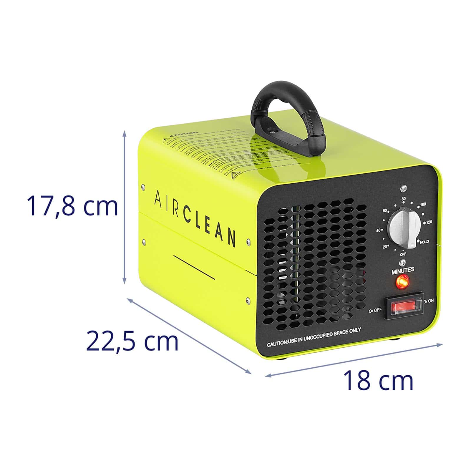 Generator ozonu z timerem do ozonowania powietrza 10000 mg/h 98W (5)