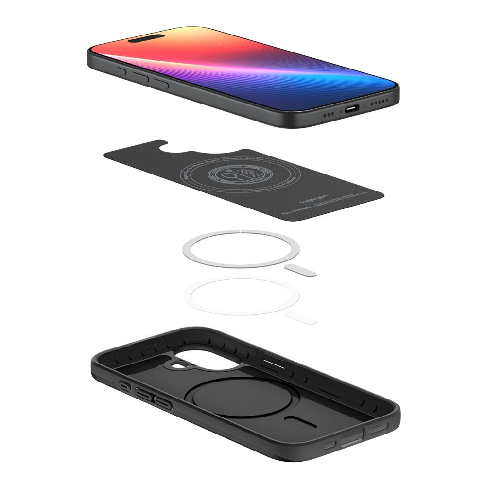 Etui case plecki na iPhone 17 Thin Fit MagSafe - czarne (10)