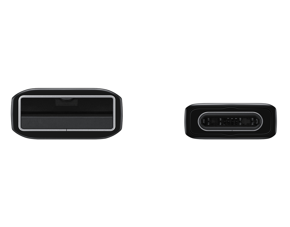 Kabel przewód USB-A - USB-C 1,5m czarny (3)