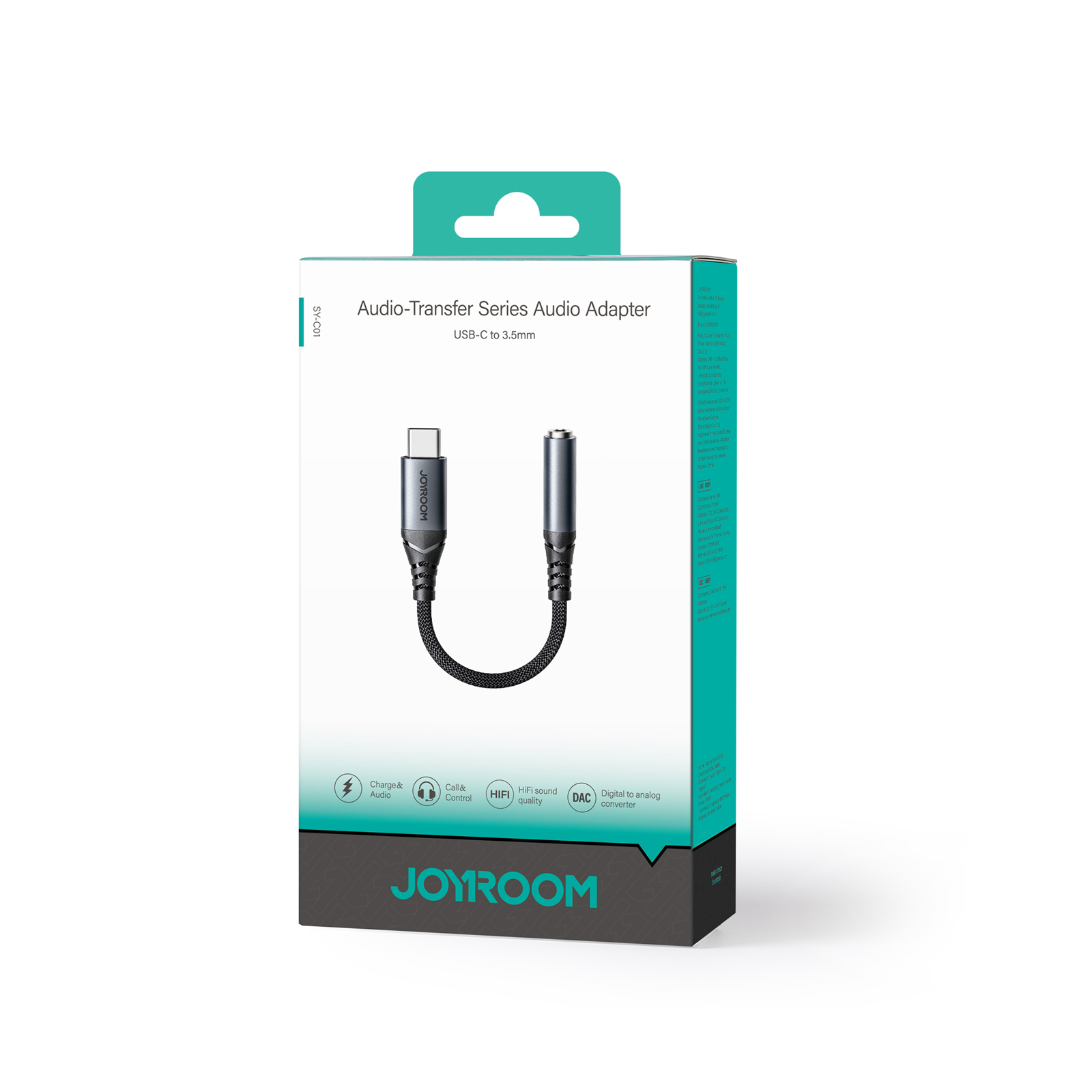 Przejściówka adapter DAC USB-C do mini jack 3.5mm czarny (5)