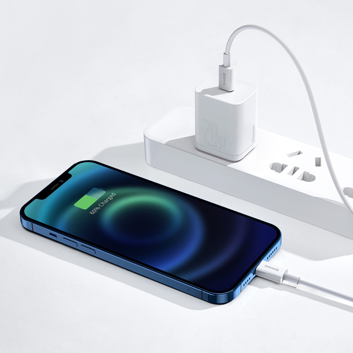 Kabel przewód Superior Series USB-C / Lightning PD 20W 2m - biały (9)