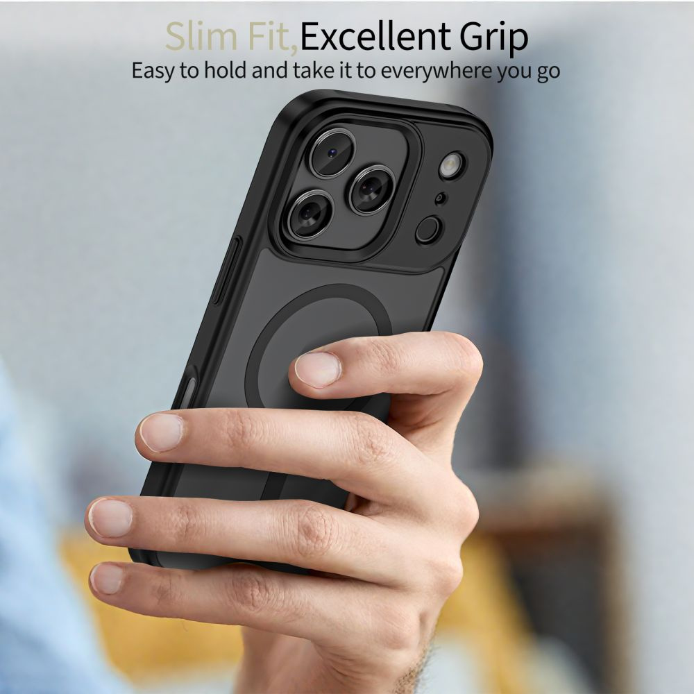 Etui case na iPhone 17 Pro MagMat MagSafe - czarny mat (4)