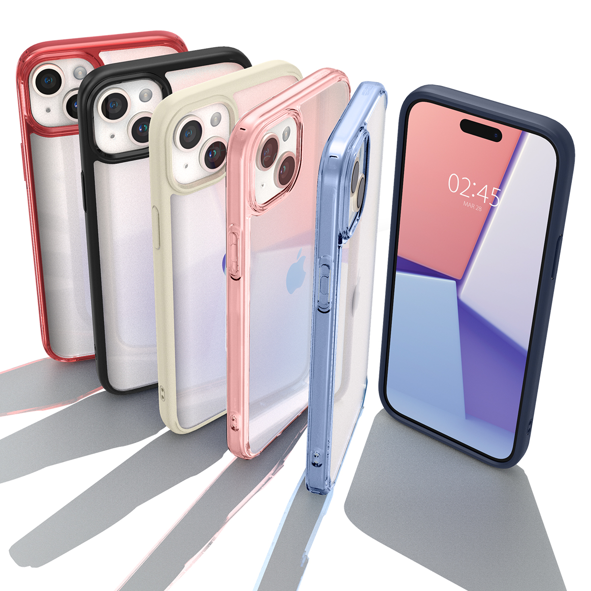 Etui Ultra Hybrid na iPhone 15 Plus beżowe (7)