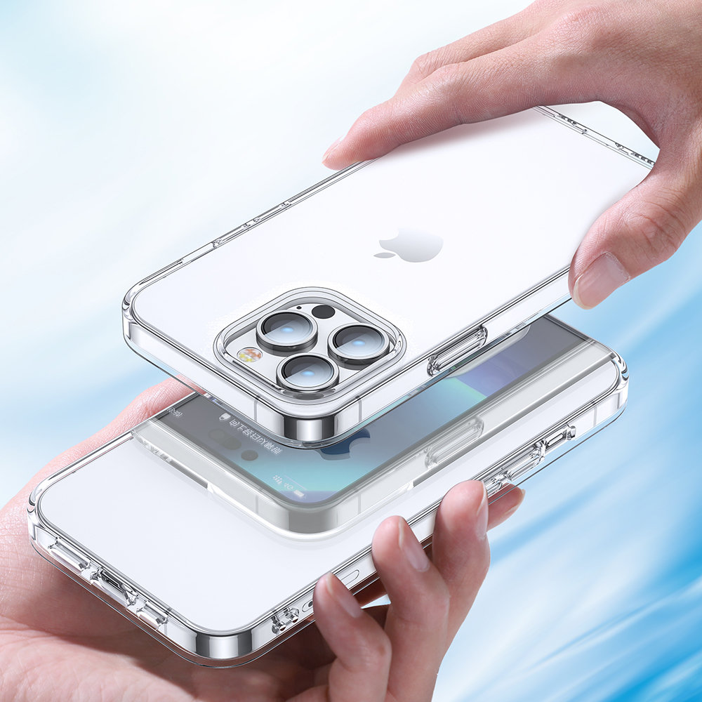 Elastyczne case etui do iPhone 14 Pro Max wytrzymały pokrowiec obudowa przezroczysty 14X (3)
