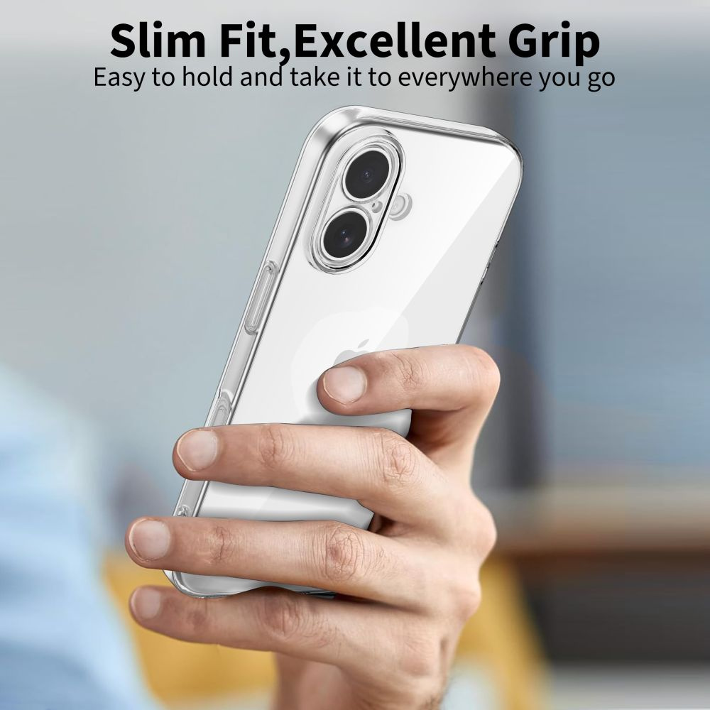 Etui ochronne plecki case na iPhone 17 FlexAir - przezroczyste (3)