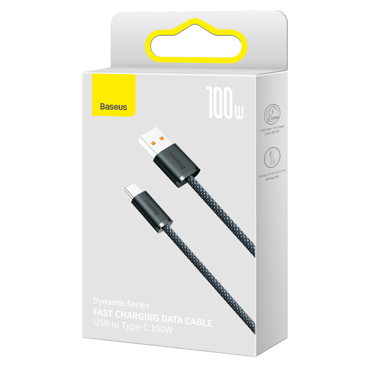 Dynamic Series kabel USB USB-C 100W 1m szary (5)