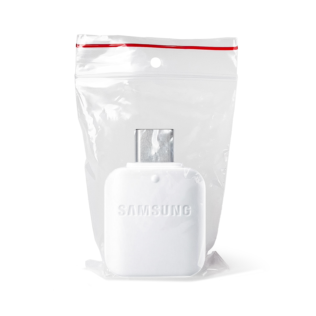Adapter przejściówka USB-A - USB-C Samsung - biały (3)