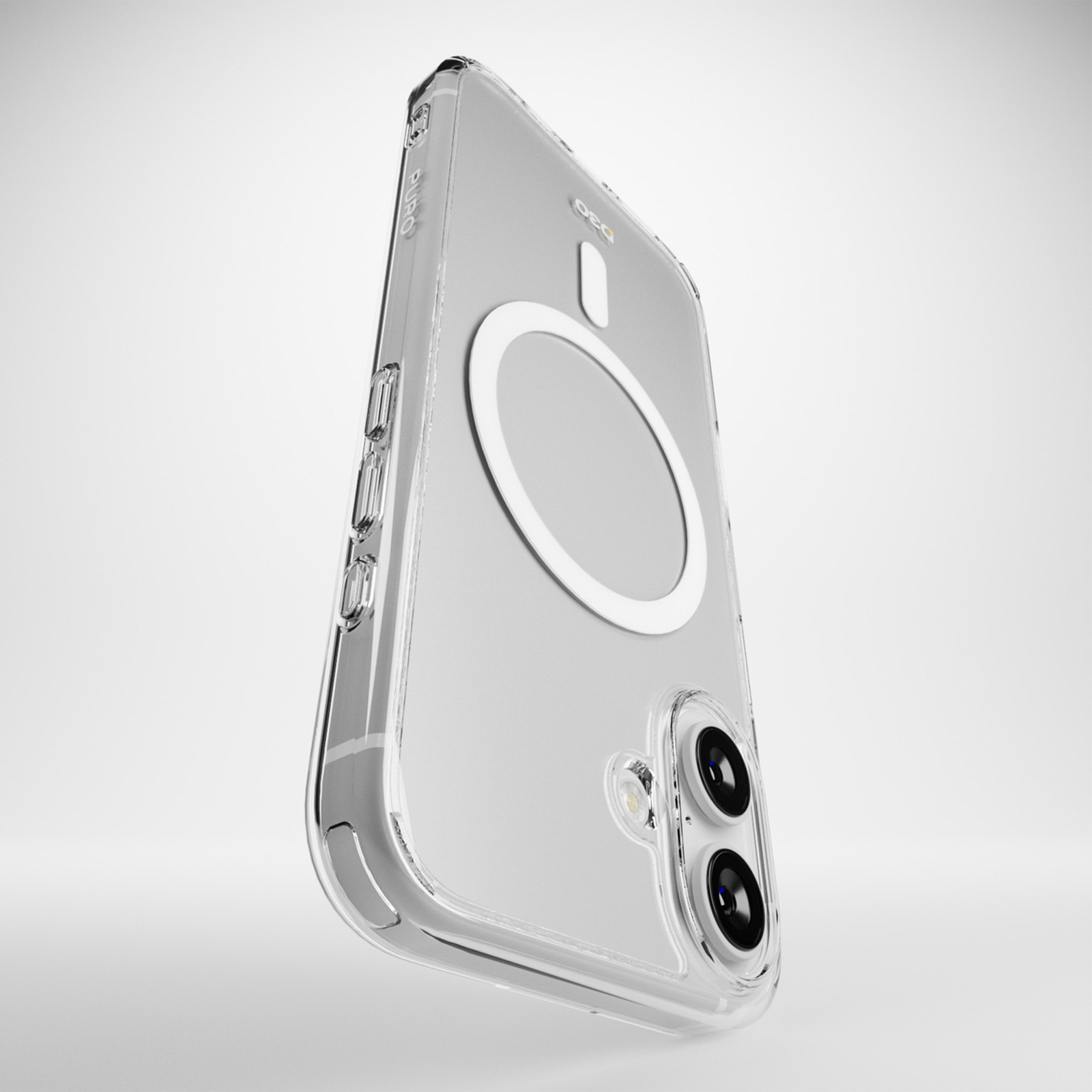 Etui silikonowe do iPhone 16 Impact Clear D3O MagSafe - przezroczyste (7)
