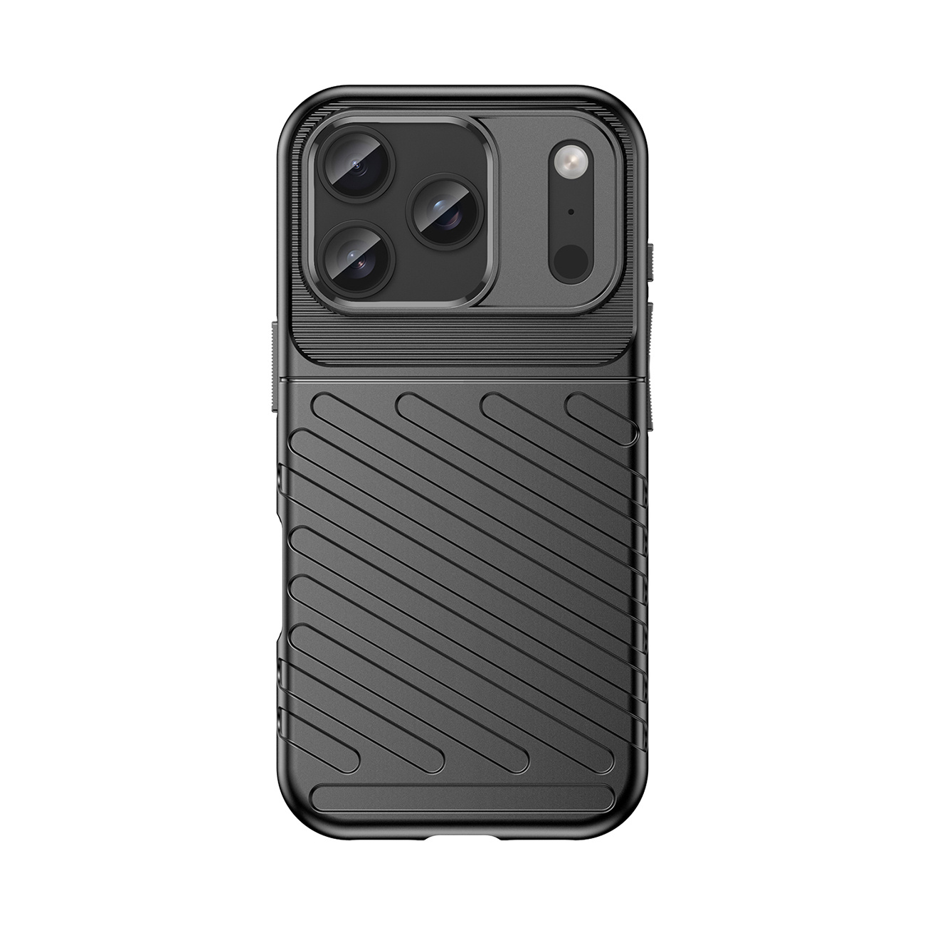 Etui pokrowiec plecki na iPhone 17 Pro Max Thunder Case - czarne (8)