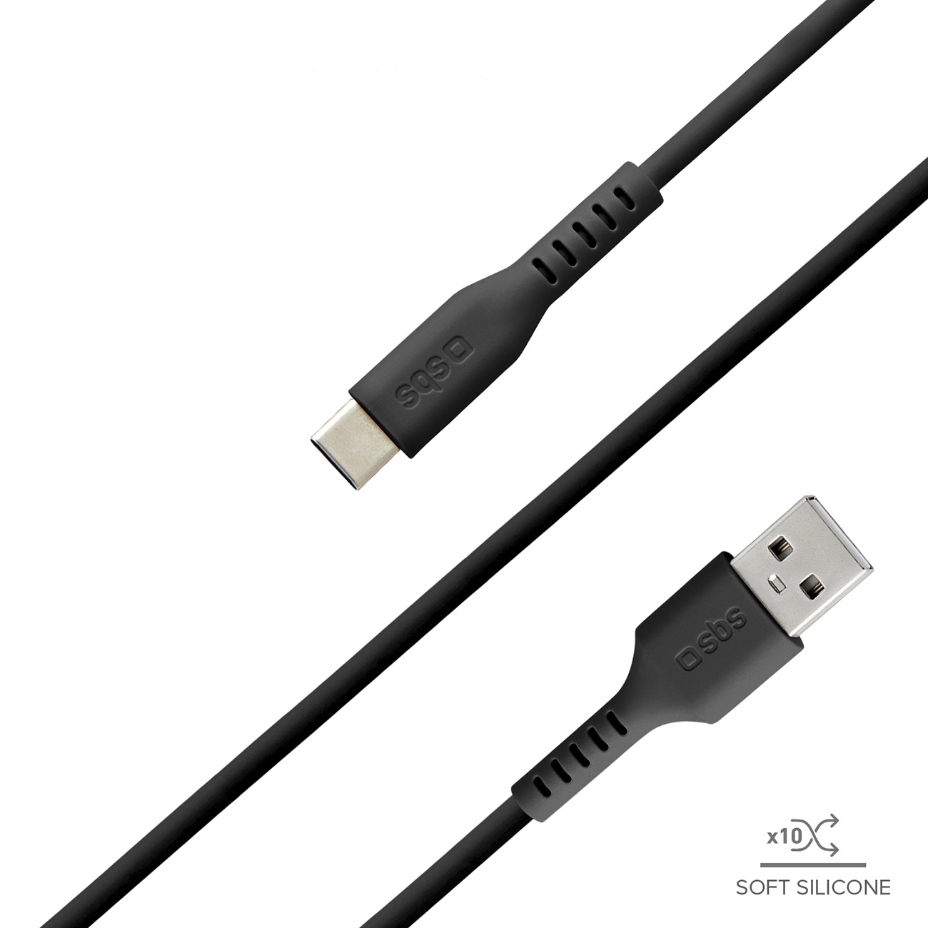 Kabel przewód USB-A - USB-C 1.5m - czarny (5)