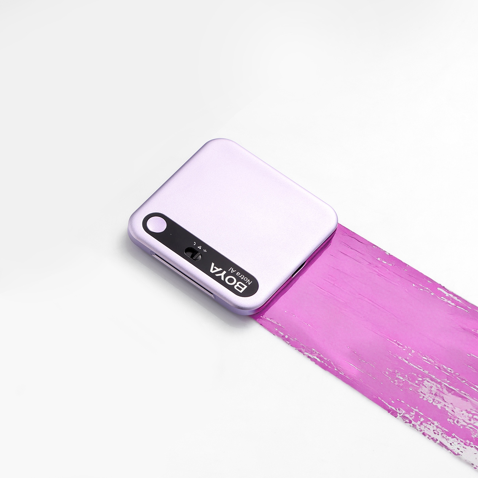 Rejestrator głosu z transkrypcją AI 64GB 610mAh - fioletowy (11)
