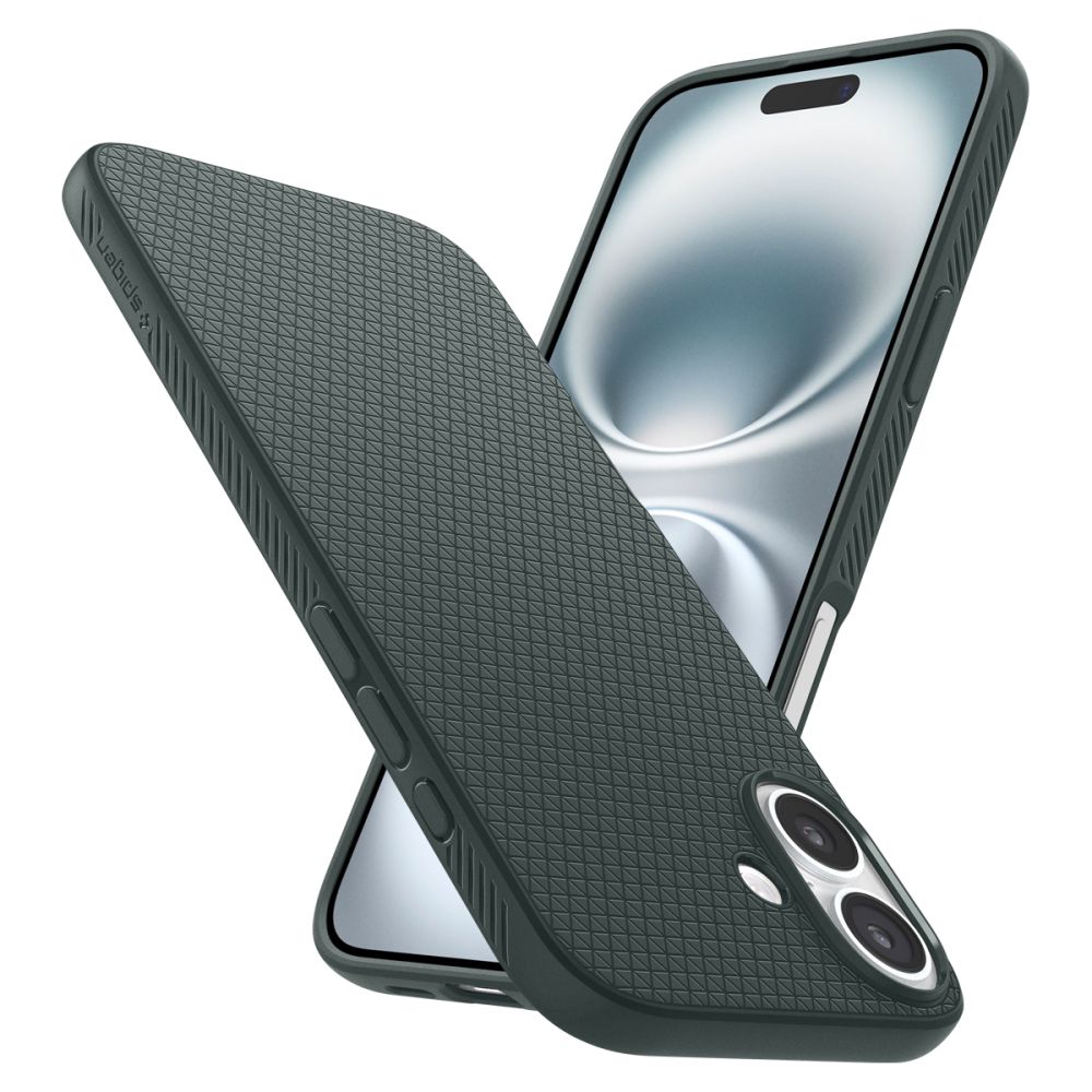 Etui case na iPhone 16 Liquid Air - zielone (10)