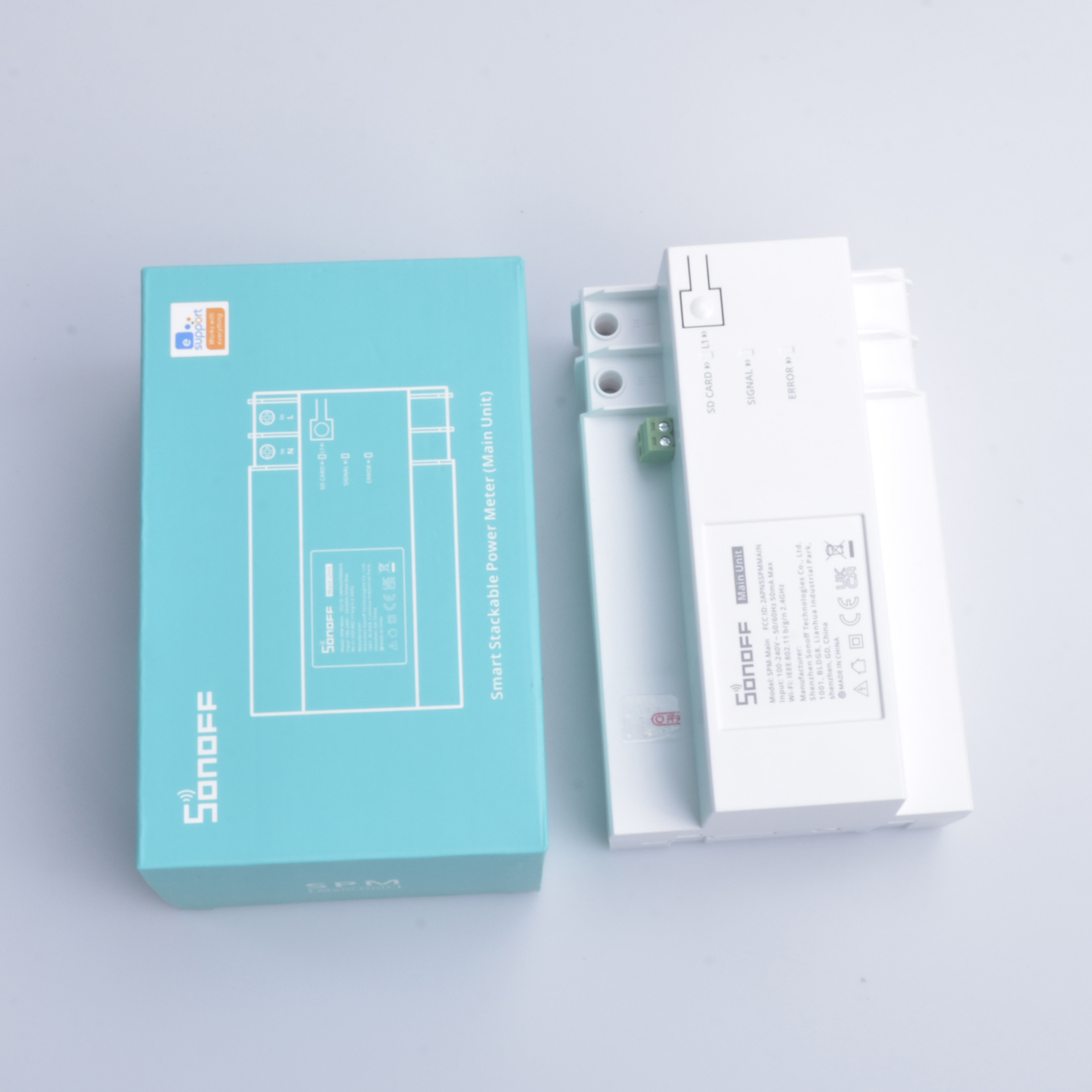 Inteligentny przełącznik miernik mocy WiFi Ethernet SPM-Main (5)